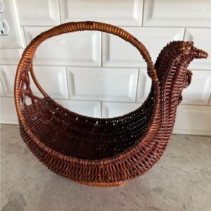Chicken Wicker Basket